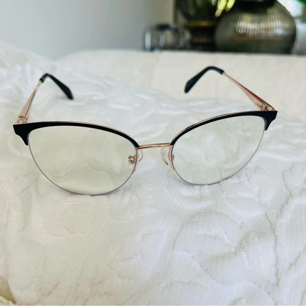 Zenni Half Rim Eye Glasses Frames